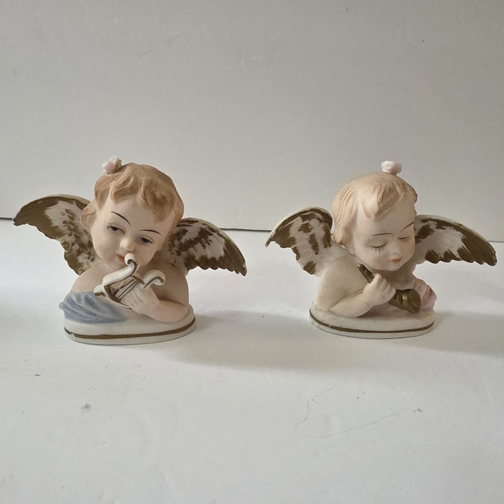 Atlas Japan Cherub Angels Set Of 2